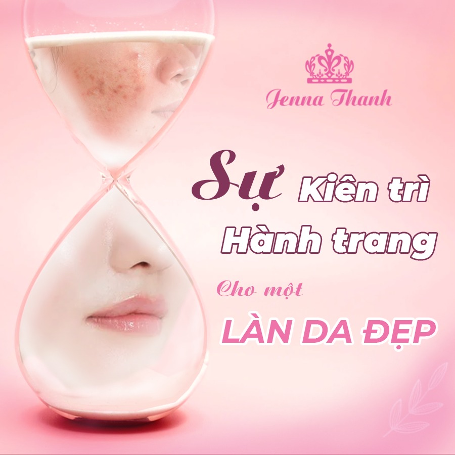 Sự kiên trì hành trang cho một làn da đẹp