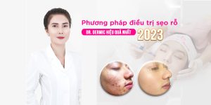 Phương pháp điều trị sẹo rỗ Dr. Dermic